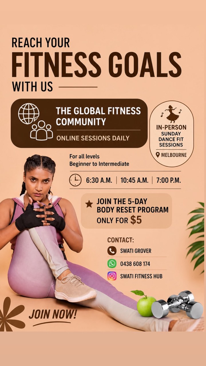 Online workout trial and reset program information